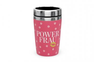 LaVida Thermobecher to go - "Powerfrau"